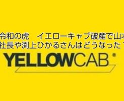 令和の虎 イエローキャブ 破産 山本